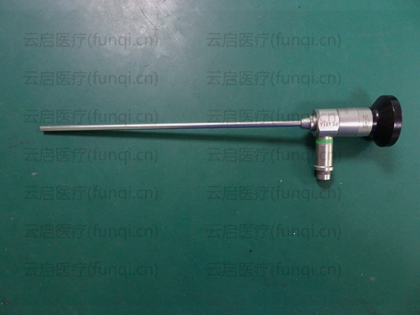 蛇牌  0度關(guān)節(jié)鏡  PE485A   圖像有黑影, 前端保護(hù)片崩邊,鏡子進(jìn)水 內(nèi)部光學(xué)部件損壞.jpg