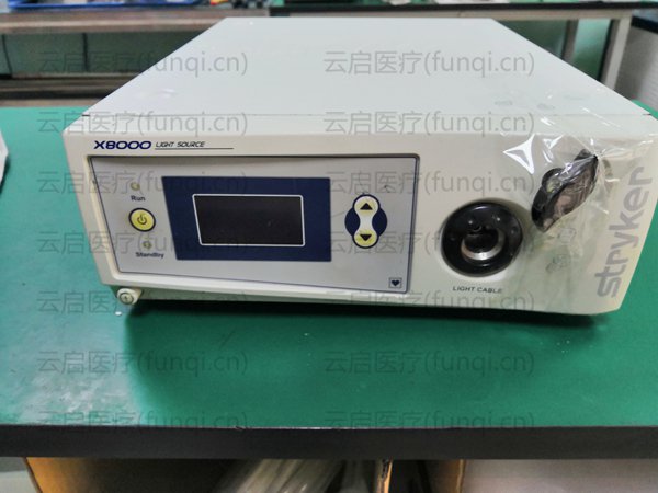STRYKER X8000冷光源  開機(jī)燈不亮，有異常響聲