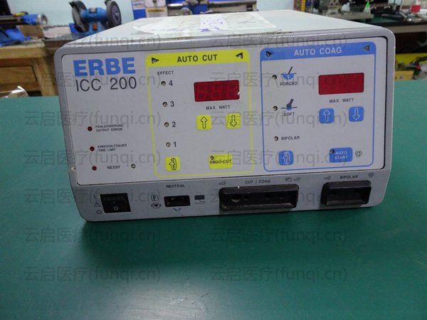 愛爾博ICC200高頻電刀 開機(jī)報錯 控制信號異常